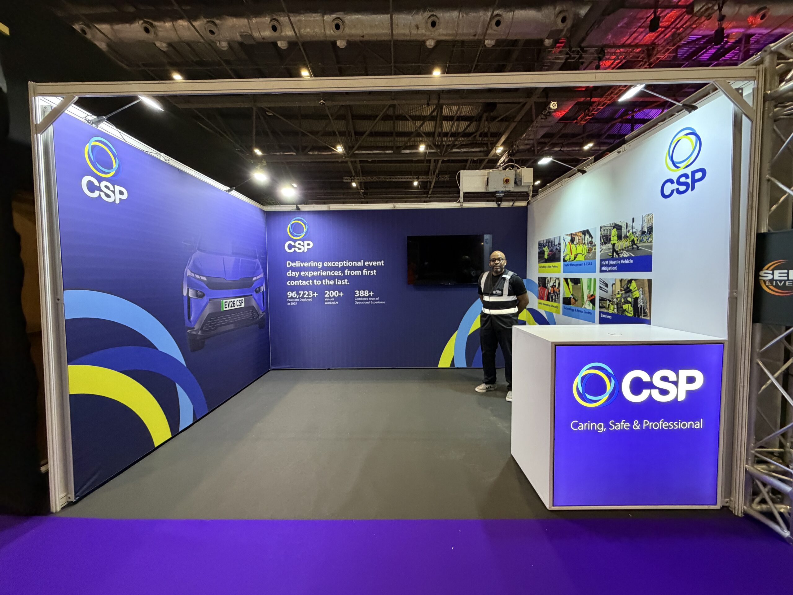 CSP at the Event Production Show 2026 build